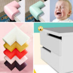 ⁦حامي زوايا فوم  لحماية الاطفال ومنع الصدمات والاصابات 8 قطع⁩ - الصورة ⁦2⁩