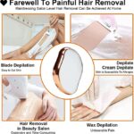 ⁦حجر كريستال سحري لإزالة شعر الجسم بدون الم للسيدات والرجال⁩ - الصورة ⁦7⁩