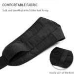 ⁦حزام تمديد رياضي لتمارين القدم والساق 6 فتحات لقياس المرونة واللياقة البدنية⁩ - الصورة ⁦7⁩