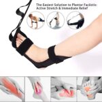 ⁦حزام تمديد رياضي لتمارين القدم والساق 6 فتحات لقياس المرونة واللياقة البدنية⁩ - الصورة ⁦9⁩