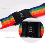 ⁦حزام شنط السفر برقم سري للأمان ومنع السرقه ولتمييز الشنط بسهولة⁩ - الصورة ⁦6⁩