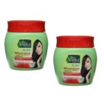 ⁦حمام كريم فاتيكا 500 جرام لترطيب وتقوية وعلاج الشعر الضعيف والتالف بجنين القمح وفيتامين ب 5⁩ - الصورة ⁦2⁩