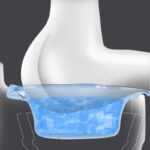 ⁦حوض لعمل حمام دافئ بسهولة مع بخاخ لايصال المياه لعلاج البو ا سير ولفترة ما بعد الولادة⁩ - الصورة ⁦3⁩