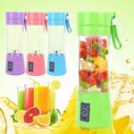 خلاط فواكه وخضروات محمول يو اس بي ٣٨٠ ملي لعمل العصائر الصحية في أسرع وقت وفي أي مكان - الصورة 4