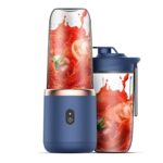 ⁦خلاط ومج فواكه وخضروات محمول 520 ملي ب 2 كوب للسفر والخروج بوصلة يو اس بي⁩ - الصورة ⁦3⁩