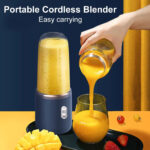 ⁦خلاط ومج فواكه وخضروات محمول 520 ملي ب 2 كوب للسفر والخروج بوصلة يو اس بي⁩ - الصورة ⁦7⁩