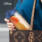 ⁦خلاط ومج فواكه وخضروات محمول 520 ملي ب 2 كوب للسفر والخروج بوصلة يو اس بي⁩ - الصورة ⁦9⁩