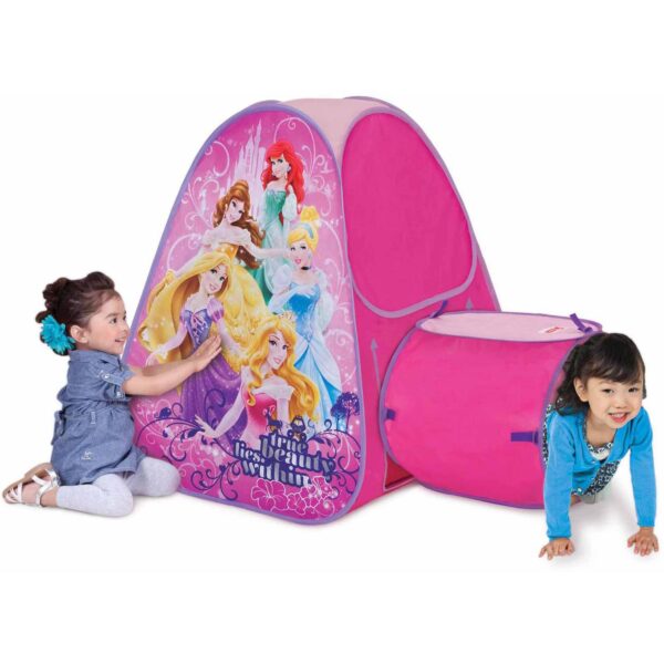 خيمة أطفال بنفق قابلة للطي للعب وتقضيه وقت ممتع