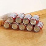 ⁦درج منظم للفواكه والخضروات والزجاجات والكانز للثلاجة والمطبخ من الاكليريك الشفاف⁩ - الصورة ⁦3⁩