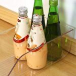 ⁦درج منظم للفواكه والخضروات والزجاجات والكانز للثلاجة والمطبخ من الاكليريك الشفاف⁩ - الصورة ⁦6⁩