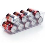 ⁦درج منظم للفواكه والخضروات والزجاجات والكانز للثلاجة والمطبخ من الاكليريك الشفاف⁩ - الصورة ⁦8⁩