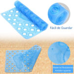 ⁦دواسة قدم مانعة للأنزلاق للحمام والبانيو سيليكون⁩ - الصورة ⁦4⁩