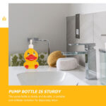 ⁦ديسبنسر البطة للصابون السائل 400 ملي للحمام والمطبخ⁩ - الصورة ⁦5⁩