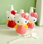 ⁦ديسبنسر صابون سائل هالو كيتي 350 ملي للحمام والمطبخ⁩ - الصورة ⁦2⁩