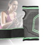 ⁦رباط رياضي لدعم وشد معصم اليد بحزام للحماية من الإصابات اثناء ممارسة التمارين الرياضية⁩ - الصورة ⁦9⁩