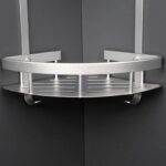 ⁦ركنة حمام استانليس ستيل 3 دور لتنظيم الشاور جل والشامبو بفتحات لتصريف المياه وهوكات تعليق⁩ - الصورة ⁦5⁩