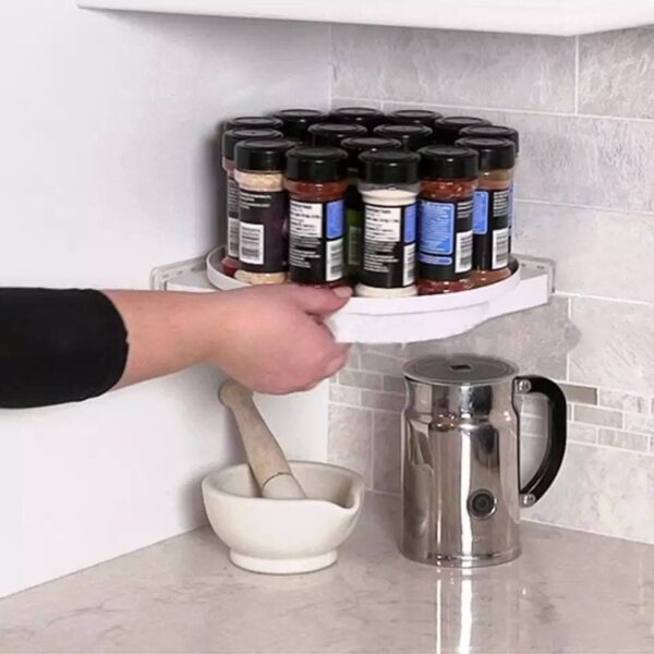 ركنه بقاعدة دواره للمطبخ والحمام والخزائن