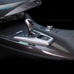 ⁦رول استيكر فينيل اسود لتجديد السيارات من الداخل للتابلوه والفتيس والكونسول قابل للقص⁩ - الصورة ⁦4⁩