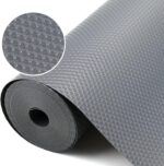 رول بطانة 10 متر وتربروف مانعة للأنزلاق لأرفف وأدراج الدواليب والثلاجات قابل للقص والغسيل