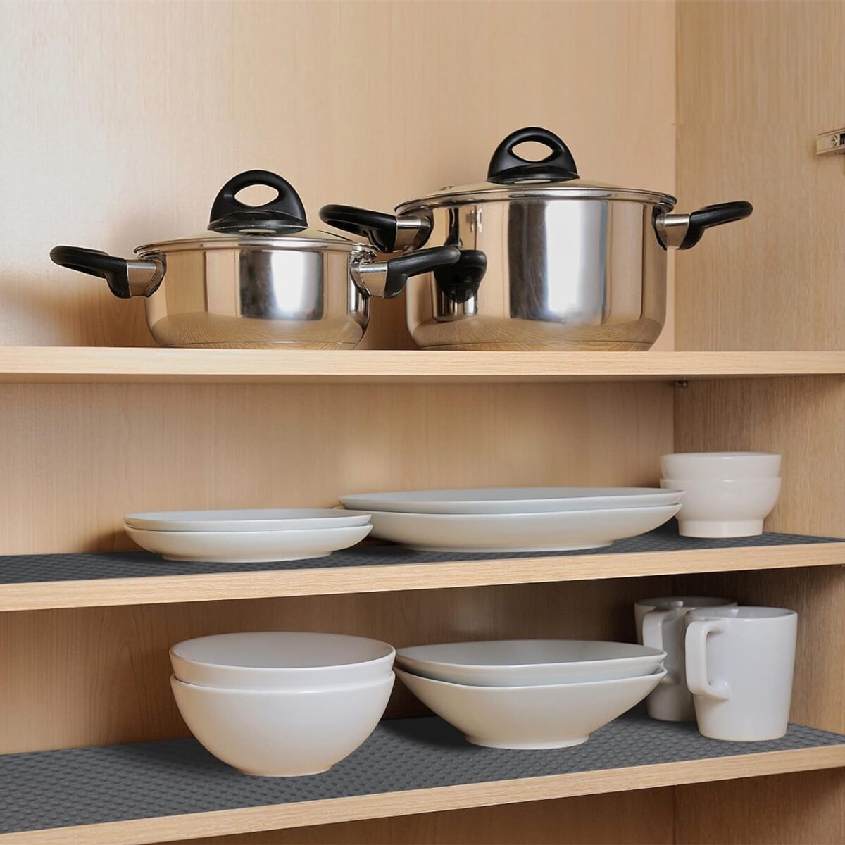 ⁦رول بطانة 10 متر وتربروف مانعة للأنزلاق لأرفف وأدراج الدواليب والثلاجات قابل للقص والغسيل⁩ - الصورة ⁦9⁩