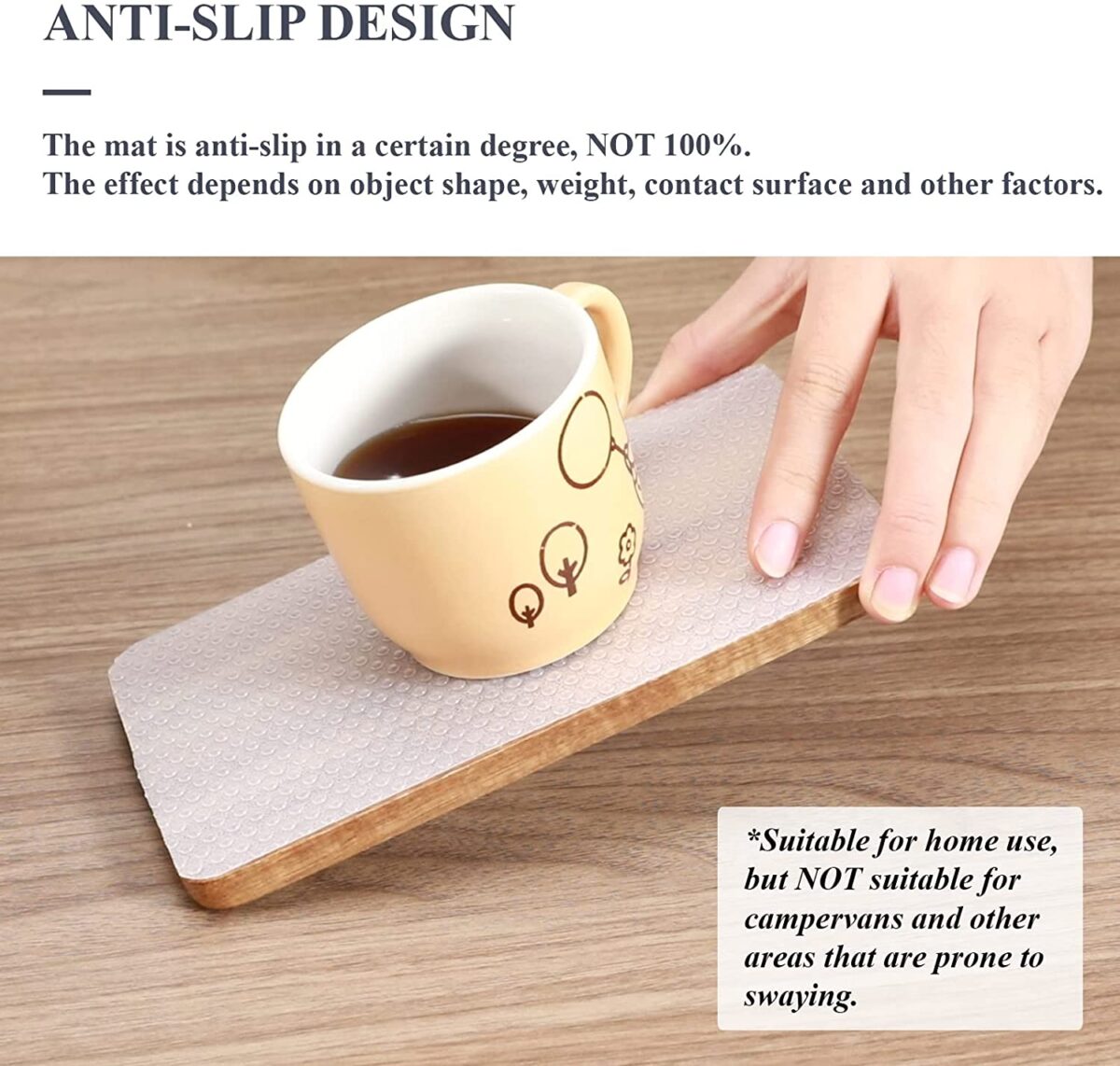 ⁦رول بطانة مانع انزلاق الادراج والارفف 5 متر⁩ - الصورة ⁦7⁩