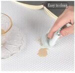 ⁦رول بطانة وتربروف لأرفف وأدراج الدواليب والثلاجات مانع للأنزلاق قابل للقص والغسيل 5 متر⁩ - الصورة ⁦2⁩