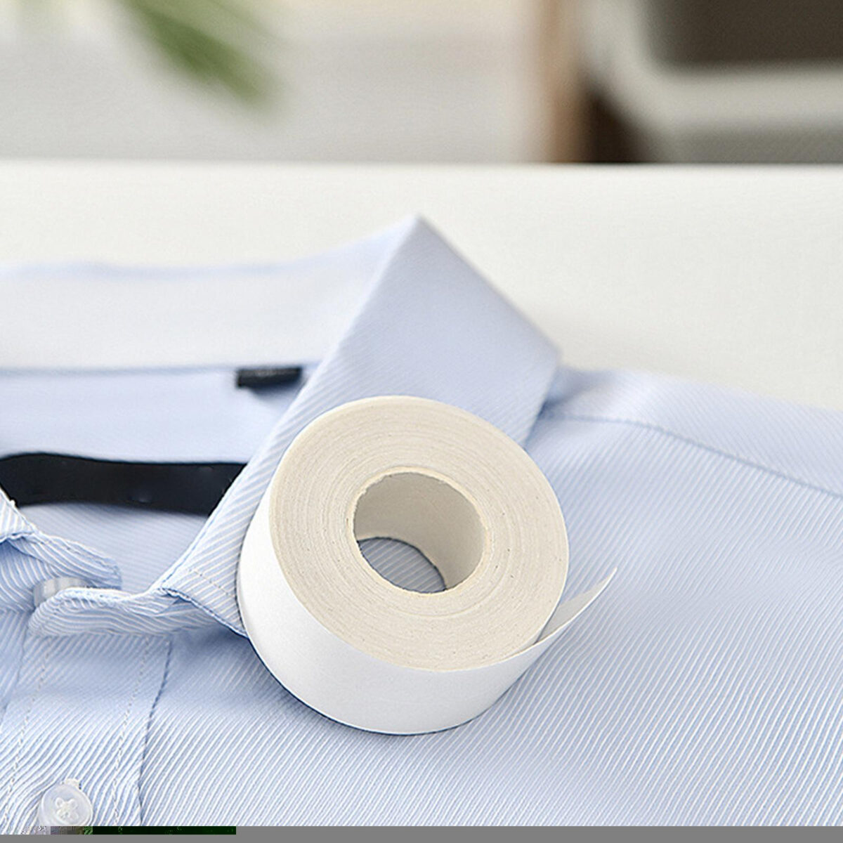 ⁦رول سويت بادز واقي من العرق والبقع والأتساخ قابل للقص للياقة القميص ومناطق الاندر ارم⁩ - الصورة ⁦6⁩