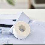 ⁦رول سويت بادز واقي من العرق والبقع والأتساخ قابل للقص للياقة القميص ومناطق الاندر ارم⁩ - الصورة ⁦6⁩