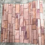 ⁦رول ورق حائط 2 متر وتربروف لزق دبل فيس قوي لتجديد ديكور المنازل والمكاتب⁩ - الصورة ⁦2⁩