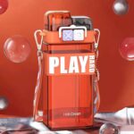 ⁦زجاجة اكس اوه للمياه والعصائر بطريقتين شرب مع حزام حمل كروس 520 ملي⁩ - الصورة ⁦12⁩