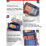 ⁦زجاجة اكس اوه للمياه والعصائر بطريقتين شرب مع حزام حمل كروس 520 ملي⁩ - الصورة ⁦5⁩