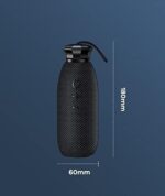 ⁦سبيكر بلوتوث ريمكس علي شكل زجاجة لسماع الاغاني والاستمتاع⁩ - الصورة ⁦6⁩