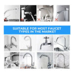 ⁦سخان مياه كهربائي سريع لحنفية الحمام والمطبخ بشاشة ديجيتال لعرض درجة الحرارة 3000 واط⁩ - الصورة ⁦6⁩