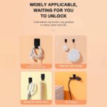 ⁦سكوتش مجمع ومنظم للأسلاك والكابلات بلزق دبل فيس للتثبيت علي الحائط والمكتب⁩ - الصورة ⁦6⁩