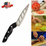 ⁦سكين مطبخ لتقطيع الخضروات والفواكه مضاد لألتصاق الطعام بمقبض بلاستيك مريح⁩ - الصورة ⁦2⁩