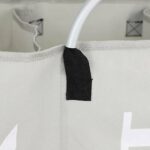 ⁦سلة غسيل ثلاثية لفرز الملابس قابلة للطي وبيد لسهولة حملها⁩ - الصورة ⁦8⁩