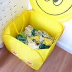 ⁦سلة للعب الأطفال اشكال كرتونية بالغطاء⁩ - الصورة ⁦4⁩