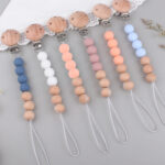 ⁦سلسلة مشبك لتعليق التيتينة في ملابس الاطفال ومنع سقوطها⁩ - الصورة ⁦6⁩