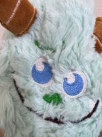 ⁦سليبر شلبي سلوفان فرو ناعم باللون المينت جرين لتدفئة رجل الأطفال والتغلب علي برد الشتاء بنعل مريح⁩ - الصورة ⁦3⁩