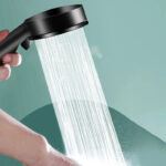 سماعة دش لزيادة ضغط المياه 5 انظمة رش للتغير بينهم حسب الرغبة - الصورة 3