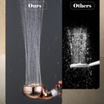 ⁦سماعة دش لزيادة ضغط المياه بفلتر لتنقية الشوائب و 3 انظمة رش يتم الاختيار بينهم حسب الرغبة وزرار للفتح والغلق⁩ - الصورة ⁦6⁩