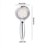 ⁦سماعة دش مضيئة ب 7 الوان مختلفة تتغير بتغير درجة حرارة المياه⁩ - الصورة ⁦6⁩