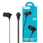 سماعة هاند فري بصوت واضح متوازن مع مايك قوي لعمل المكالمات والإستمتاع بالموسيقى