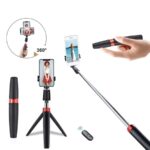 ⁦سيلفي ستيك وترايبود ثلاثي الارجل قابل للطي والدوران لألتقاط أفضل الصور والفيديوهات⁩ - الصورة ⁦2⁩
