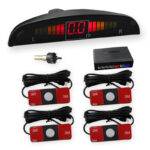 ⁦سينسور ركن السيارة التلقائي مع توجيه رقمي وصوتي لمنع الصدمات⁩ - الصورة ⁦2⁩