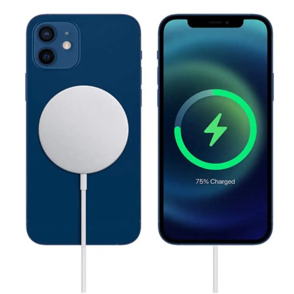 شاحن ايفون وايرليس ماج سيف سريع مغناطيسي 15 واط