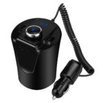 ⁦شاحن ثنائي للسيارة وأم بي ثري ببلوتوث وشاشة لعمل المكالمات والاستماع بالأغاني⁩ - الصورة ⁦5⁩