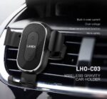 شاحن لاسلكي سريع وحامل موبايل ثابت وقوي