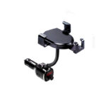 ⁦شاحن وحامل موبايل وأم بي ثري دوار بمنفذين يو اس بي للسيارة⁩ - الصورة ⁦5⁩