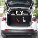 ⁦شبكة سيارة مطاطية لحمل وتنظيم الاشياء تثبت بسكوتش خلف الكرسي او في الشنطة⁩ - الصورة ⁦2⁩